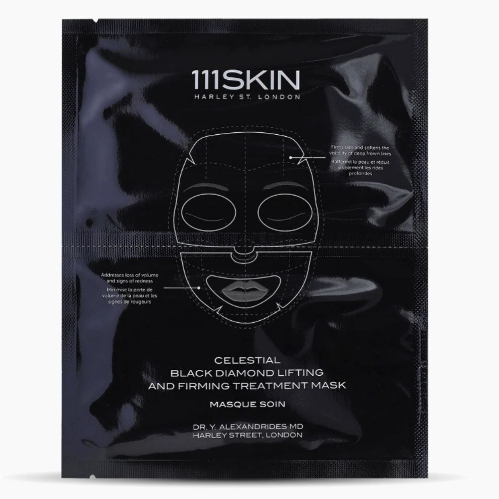 111Skin Celestial Black Diamond Lifting and Firming Treatment Mask For Face